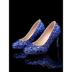Gold Crystal-Embellished Stiletto Heels with Matching Clutch – Elegant Women's Party and Evening Set and Wedding - Image 8
