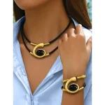 Women's Navy Blue Lace Flats with Ankle Strap and Pointed Toe - Elegant Wedding and Evening Shoes - Image 7